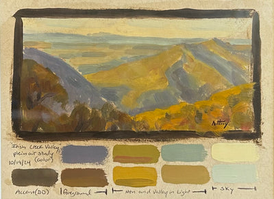 Irish Creek Valley: Study in Color